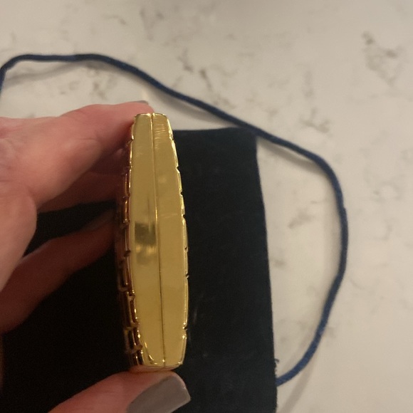 COLLECTORS ITEM NEVER USED Ester Lauder Golden Cobblestones Compact from NM - Picture 8 of 8